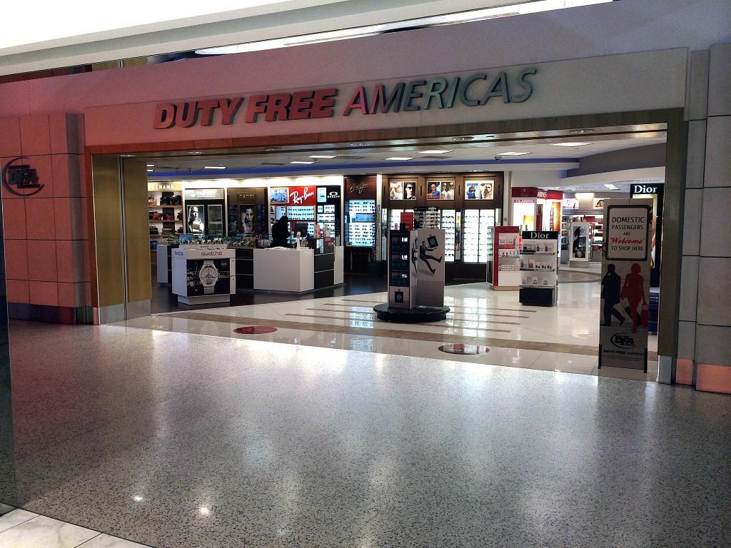 Duty Free Americas Jamaica New York Stores Jfk Terminal 7 Main Atrium