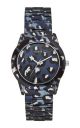 Guess Analog Stainless Steel watch with Stainless Steel band in Ladies Blue For Her with a 38MM case diameter and model number U0425L1